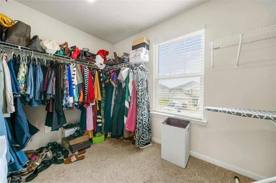 Furnished interior view inside a new home in Creekside at Oxford Park, Fairburn (Image 8).