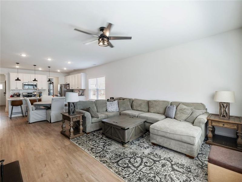 Furnished interior view inside a new home in Traditions of Braselton, Jefferson (Image 14). Furnished interior view inside a new home in Traditions of Braselton, Jefferson (Image 14).