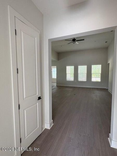 Spacious, unfurnished interior of a new home in Stables at Cary Forest, Bryceville (Image 12). Spacious, unfurnished interior of a new home in Stables at Cary Forest, Bryceville (Image 12).