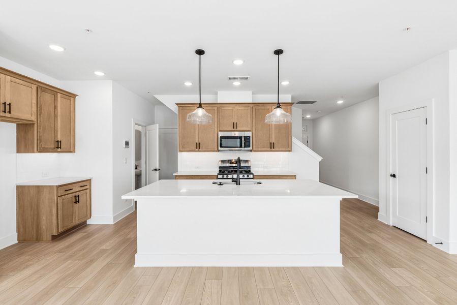 Furnished interior view inside a new home in Grandview Terrace, Canton (Image 7).