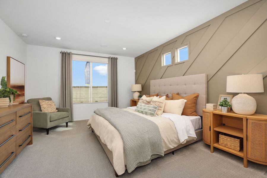 Furnished interior view inside a new home in North Copper Canyon, Surprise (Image 19).