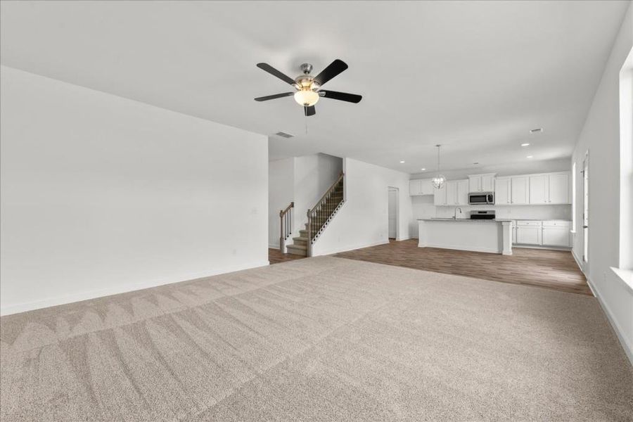 Spacious, unfurnished interior of a new home in , Statham (Image 35).