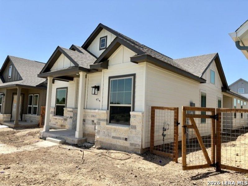 In-progress construction of a new home in The Crossvine, Schertz, TX (Image 30). In-progress construction of a new home in The Crossvine, Schertz, TX (Image 30).