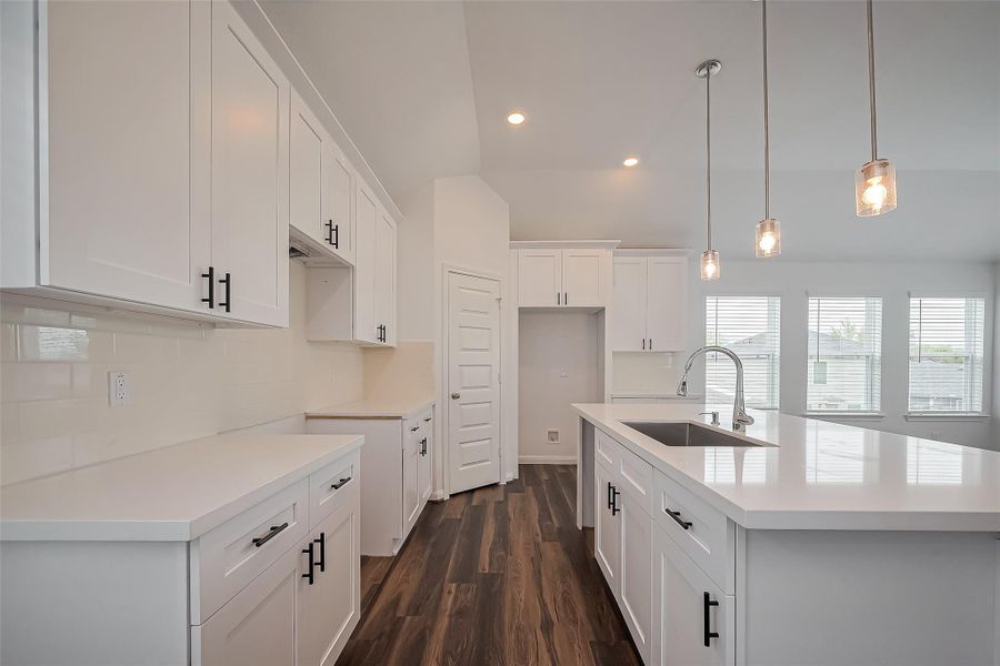 Furnished interior view inside a new home in Eagle Landing, Houston (Image 12). Furnished interior view inside a new home in Eagle Landing, Houston (Image 12).