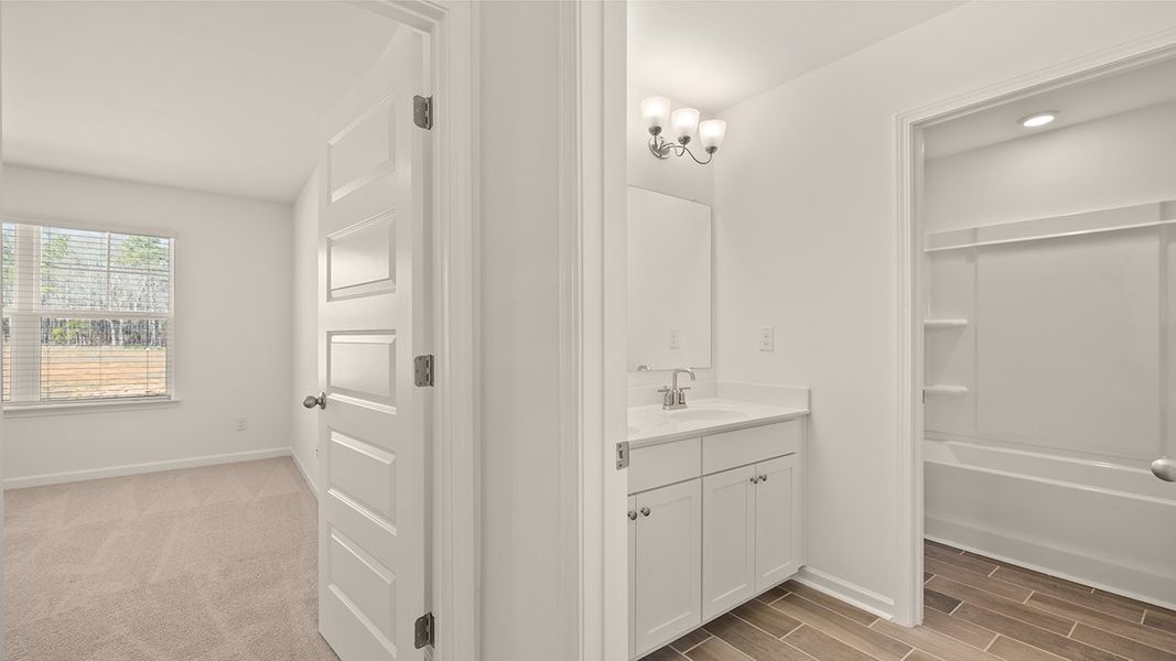 Furnished interior view inside a new home in Westland, Bogart (Image 11).
