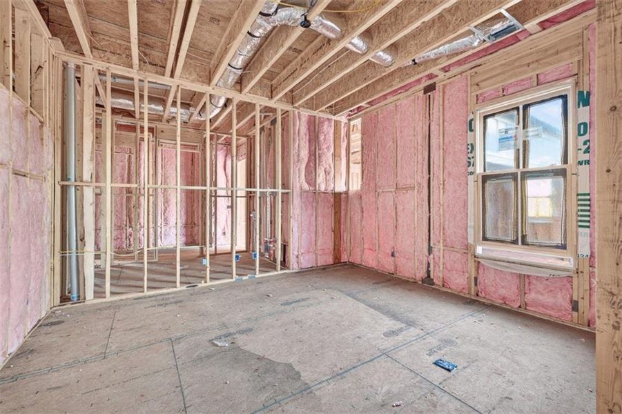 In-progress construction of a new home in , Statham, GA (Image 9).