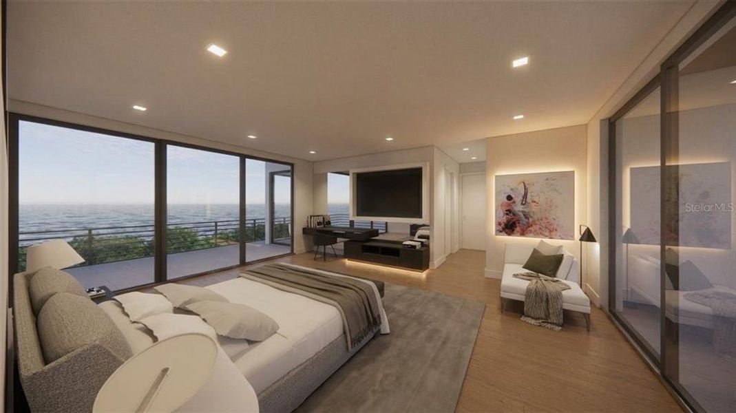 Furnished interior view inside a new home in , Nokomis (Image 5).