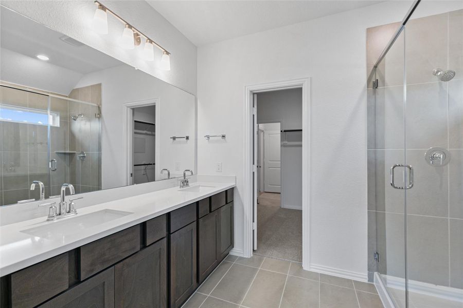 Furnished interior view inside a new home in Bridgeland Creekland Village, Cypress (Image 5).