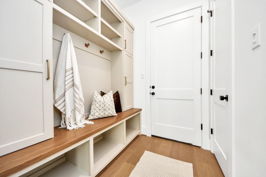 Furnished interior view inside a new home in , Houston (Image 28).