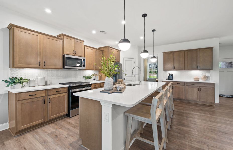 Furnished interior view inside a new home in Berkeley Mill, Cumming (Image 4).
