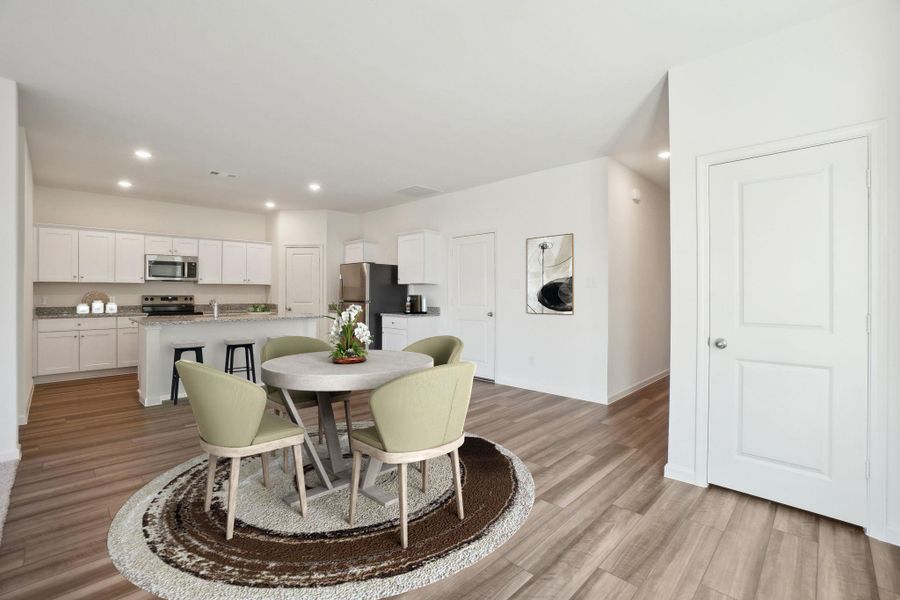Furnished interior view inside a new home in Sunset Oaks, Maxwell (Image 7).