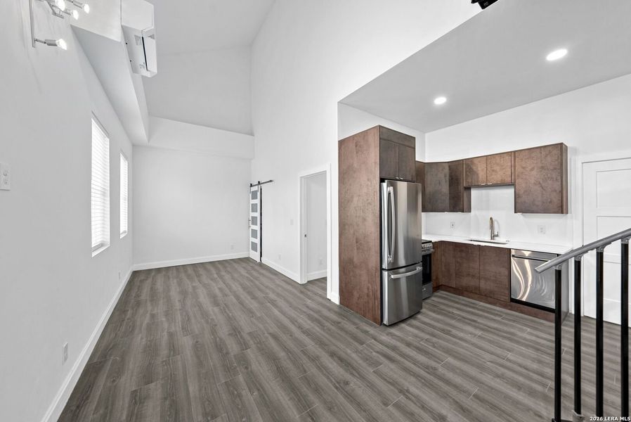 Furnished interior view inside a new home in , San Antonio (Image 17).