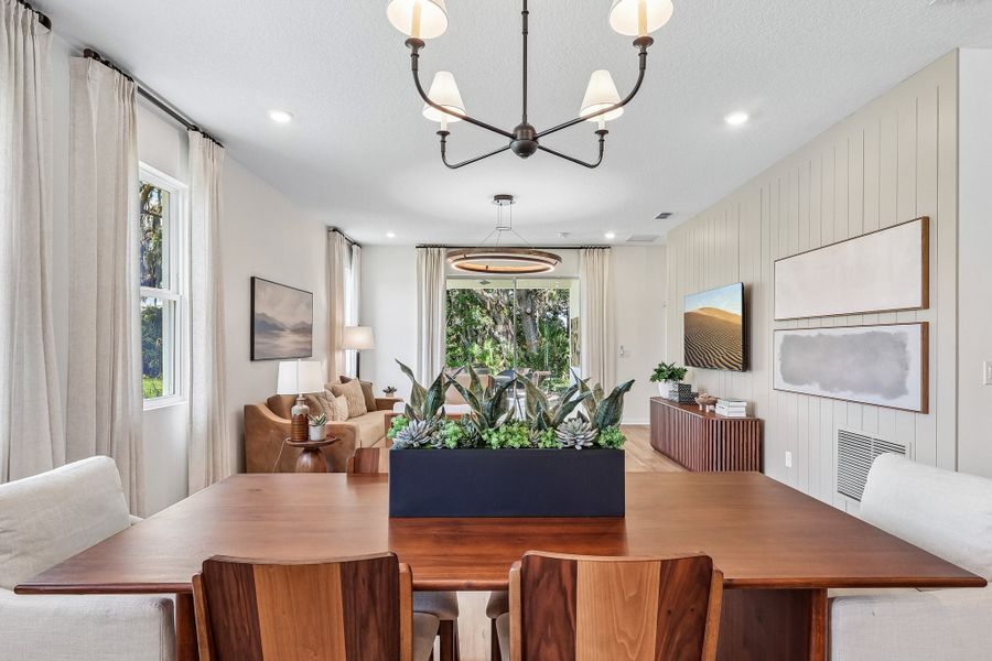 Representative furnished interior of a home built from the Meadowood by Risewell Homes in Kentucky Square, Sanford (Image 7).