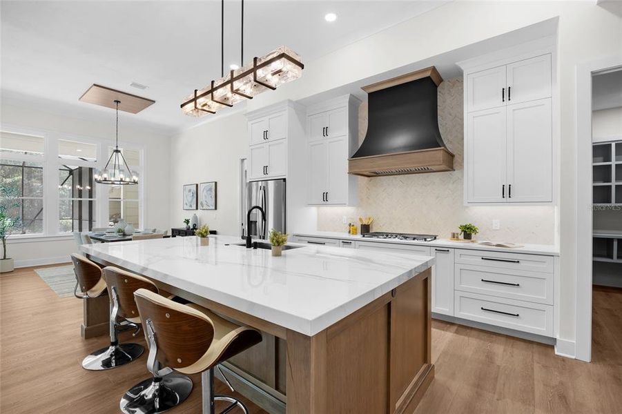 Furnished interior view inside a new home in , Gainesville (Image 17).