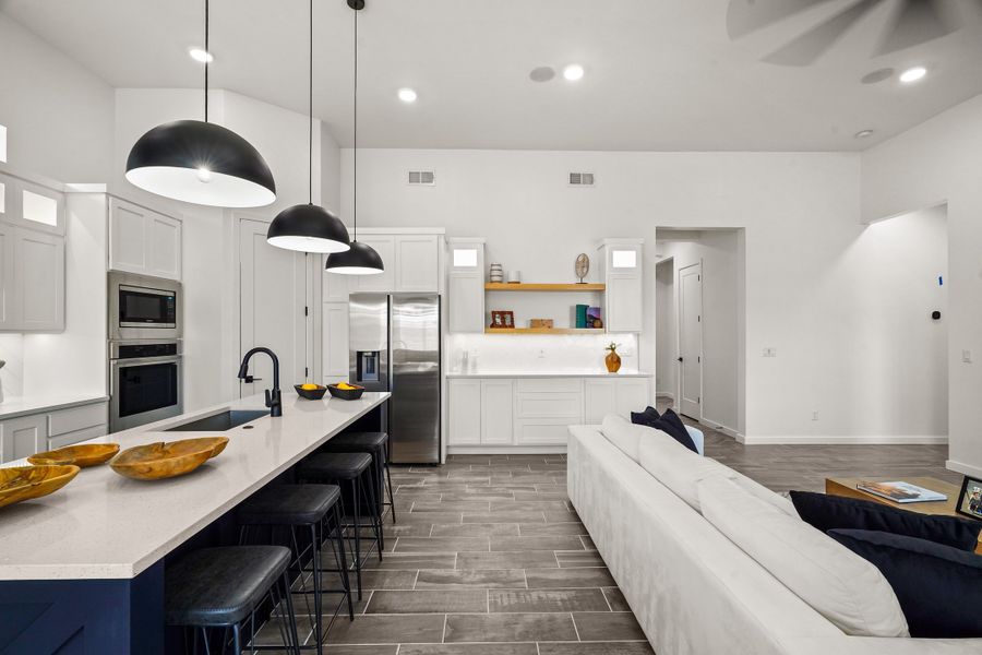 Representative furnished interior of a home built from the Pebble Beach by LEH. Homes in Summer Sky North, El Paso (Image 42). Representative furnished interior of a home built from the Pebble Beach by LEH. Homes in Summer Sky North, El Paso (Image 42).