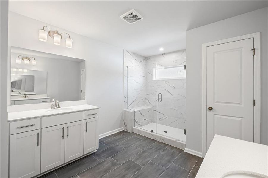 Furnished interior view inside a new home in Adler Springs, Powder Springs (Image 3).