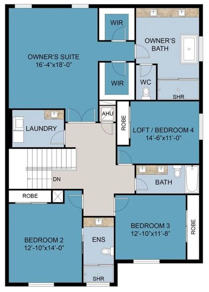 2D floor plan layout for the The Ketch by 13th Floor Homes in Marina Landings, Fort Lauderdale, FL (Image 4). 2D floor plan layout for the The Ketch by 13th Floor Homes in Marina Landings, Fort Lauderdale, FL (Image 4).