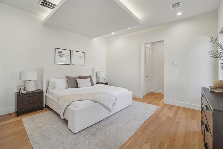 Furnished interior view inside a new home in , Dallas (Image 15). Furnished interior view inside a new home in , Dallas (Image 15).