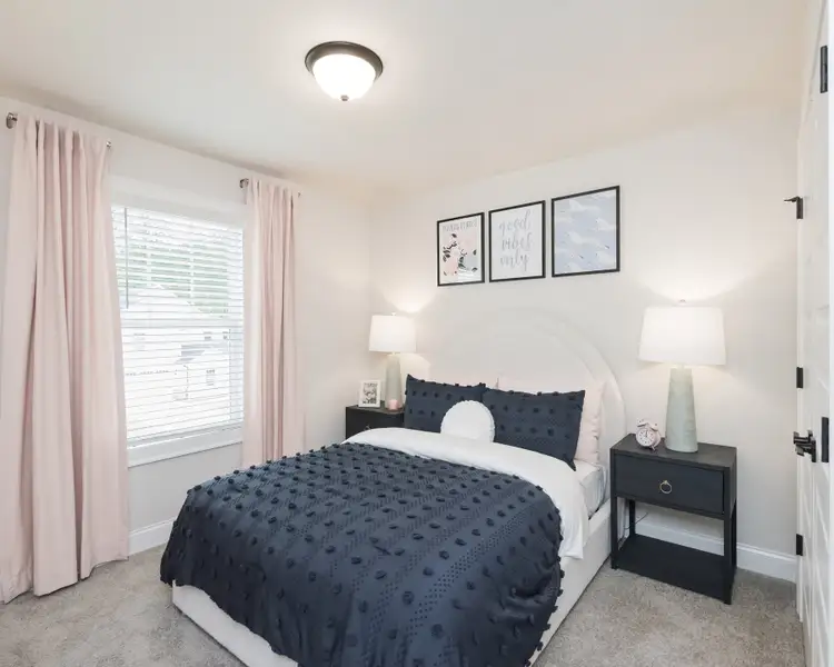 The Oakley features four secondary bedrooms.