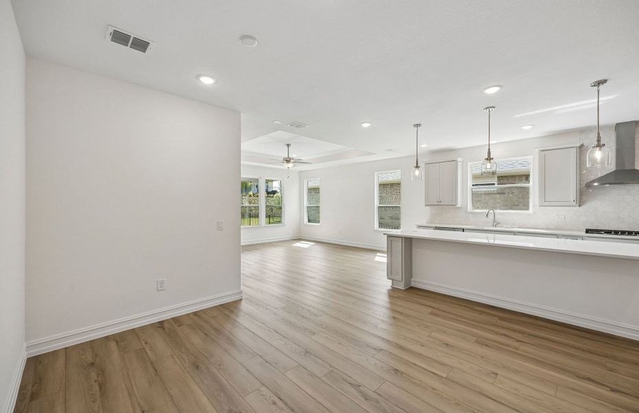Spacious, unfurnished interior of a new home in Del Webb at Legacy Hills, Celina (Image 13). Spacious, unfurnished interior of a new home in Del Webb at Legacy Hills, Celina (Image 13).