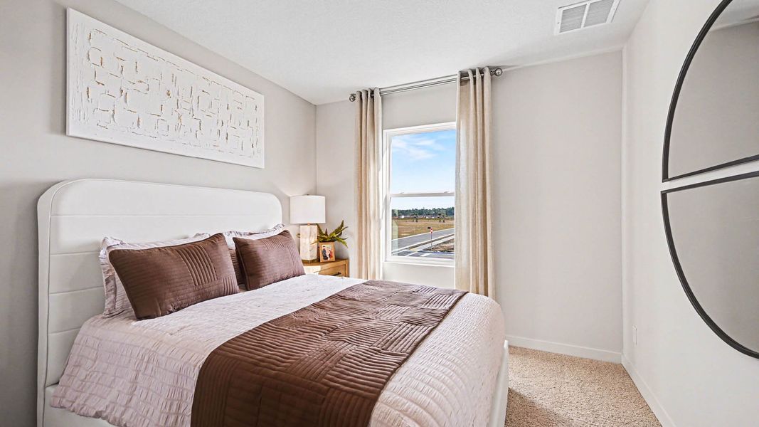 Representative furnished interior of a home built from the San Marco Exterior by D.R. Horton in Venetian Grove, Vero Beach (Image 18).