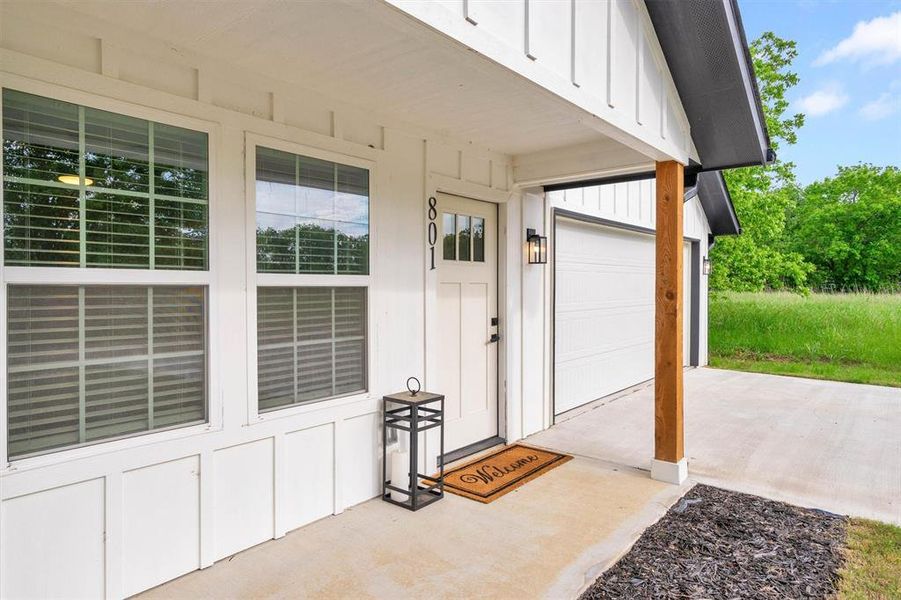 Exterior details and patio area of a home in , Cooper (Image 27).