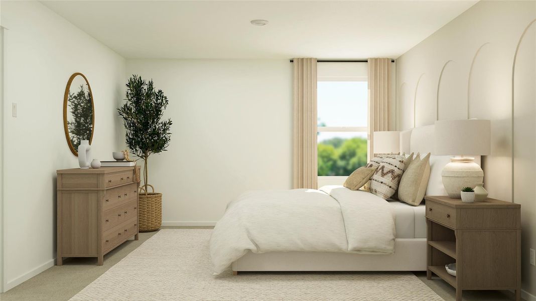 Furnished interior view inside a new home in The Grand Prairie, Hockley (Image 24).