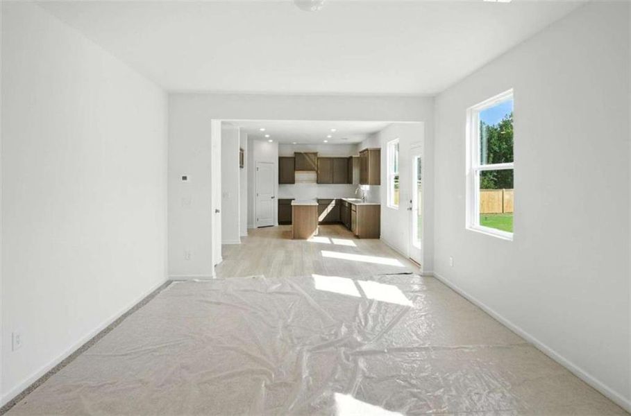 In-progress construction of a new home in Creekside Landing, Dallas, GA (Image 37).