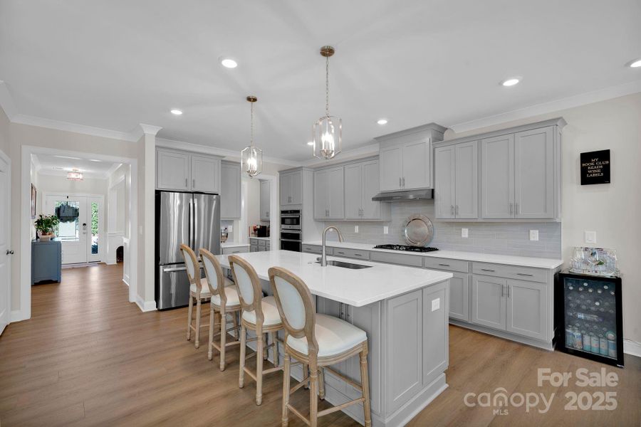 Furnished interior view inside a new home in Whitaker Pointe, Huntersville (Image 6).