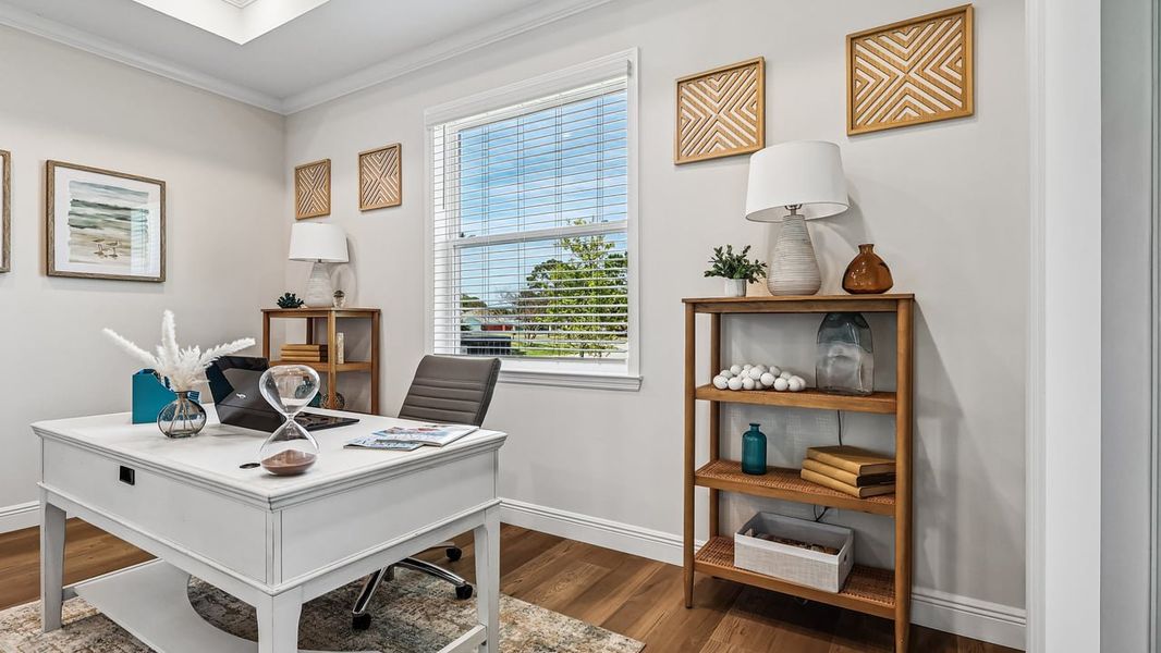 Representative furnished interior of a home built from the Venice by Maronda Homes in Malabar Springs, Palm Bay (Image 6).