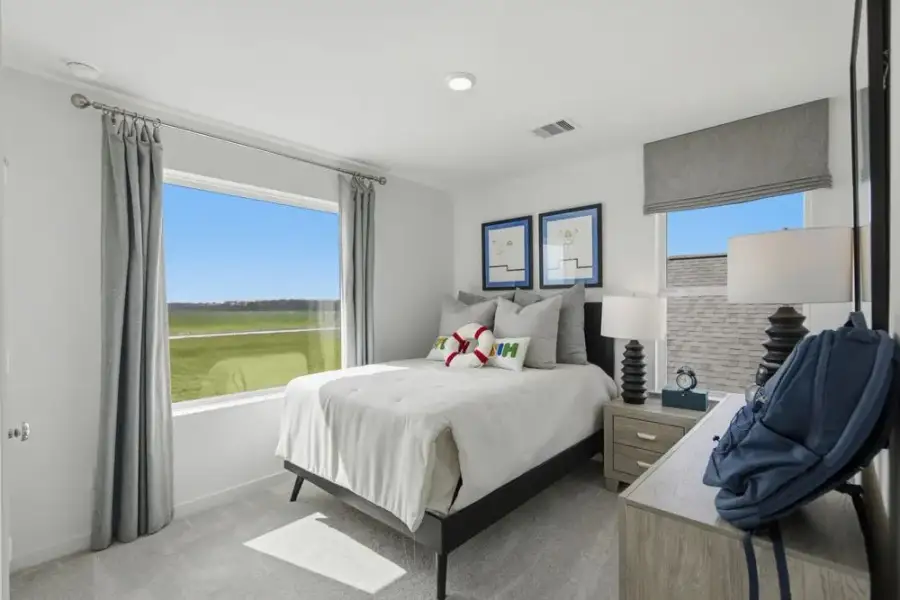 Furnished interior view inside a new home in Trillium, Richmond (Image 14).