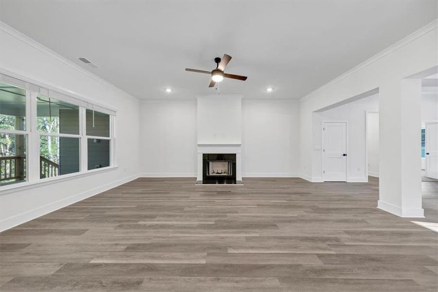 Spacious, unfurnished interior of a new home in Tuscany Hills, Douglasville (Image 35).