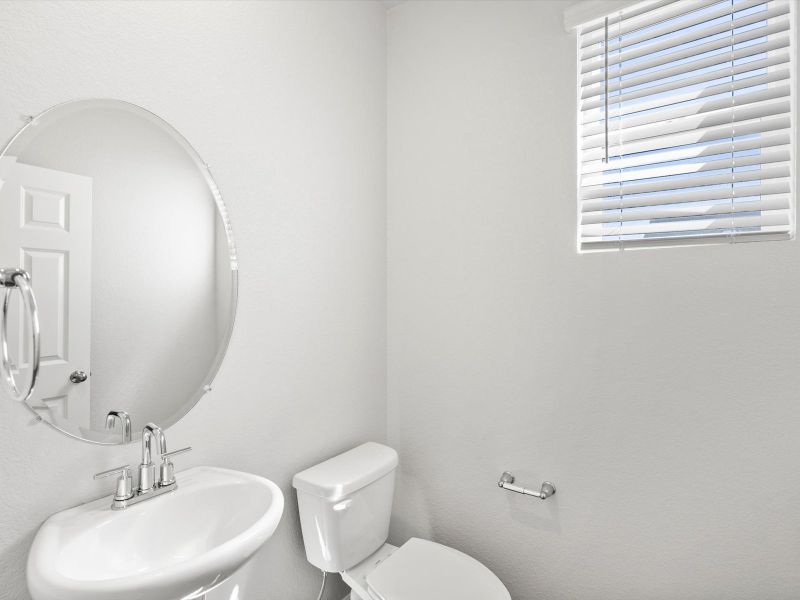 Furnished interior view inside a new home in Paint Brush Hills, Peyton (Image 9).