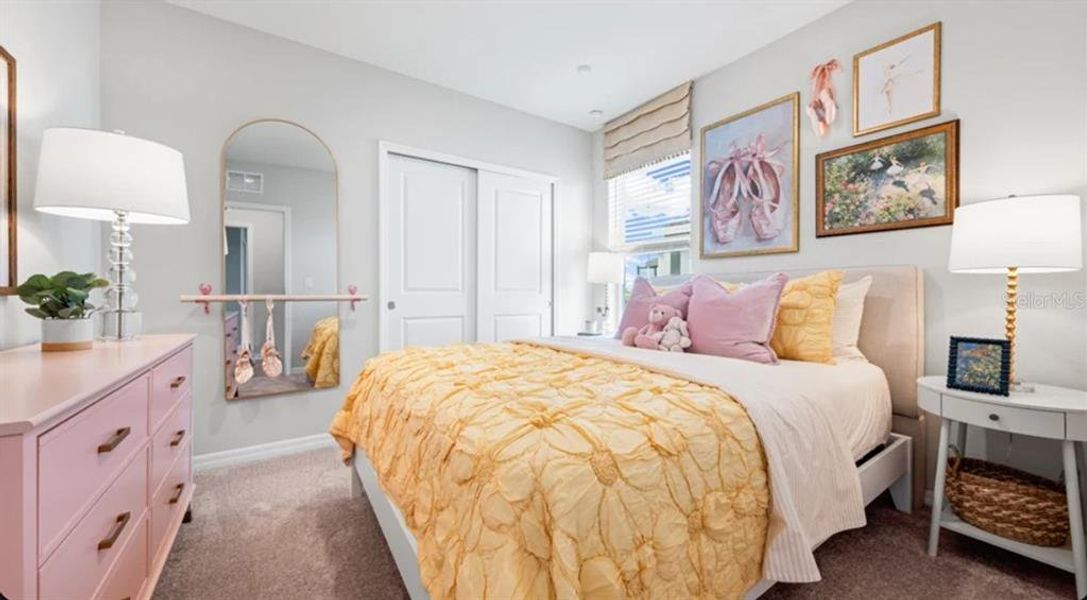 Furnished interior view inside a new home in Waterstone, Groveland (Image 9).