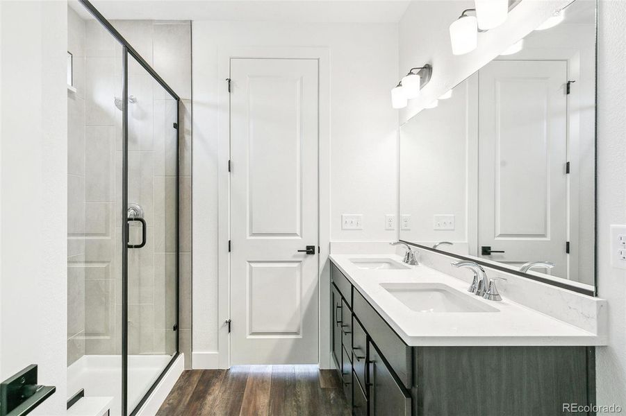 Furnished interior view inside a new home in Terrain Oak Valley, Castle Rock (Image 5).