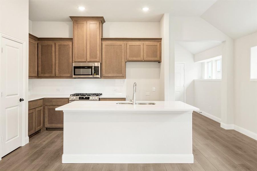 Furnished interior view inside a new home in Sunset Ridge, Alvarado (Image 11). Furnished interior view inside a new home in Sunset Ridge, Alvarado (Image 11).