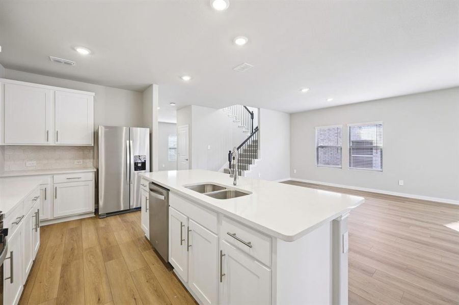 Photo is not of the actual home, but is an inspirational photo of builder’s model home and may depict options, furnishings, and/or decorator features that are not included.