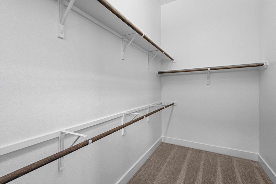 Walk-in closet in Primary Bedroom