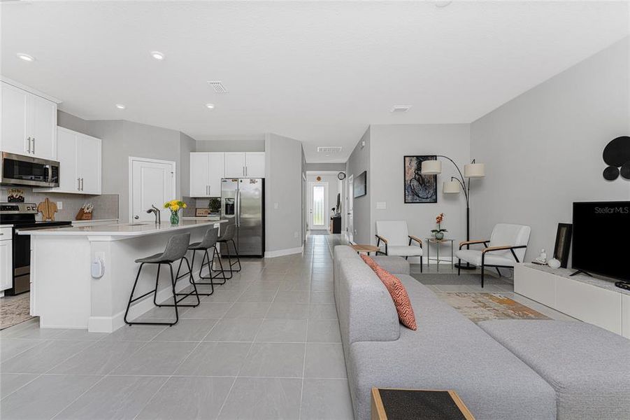Furnished interior view inside a new home in , Port Charlotte (Image 18).
