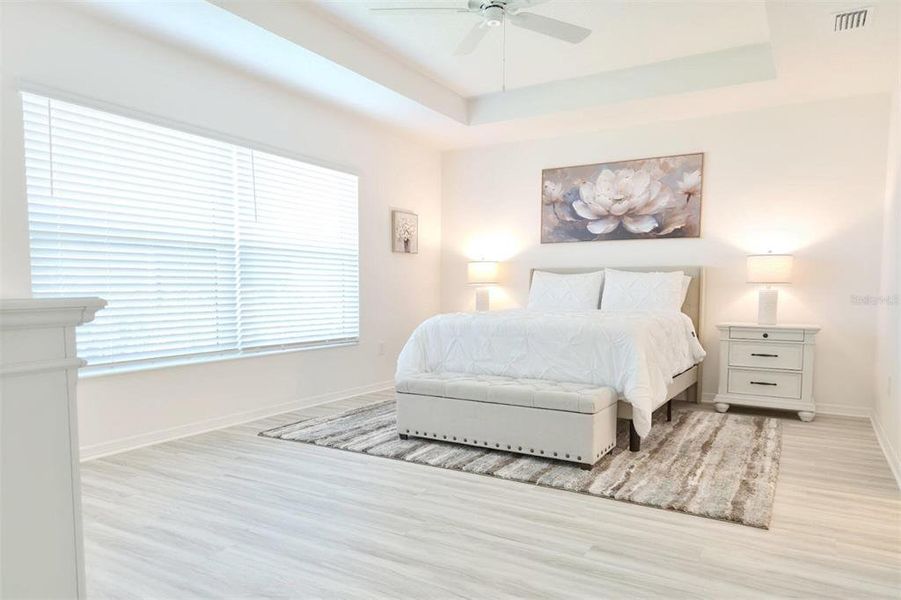 Furnished interior view inside a new home in , The Villages (Image 11).