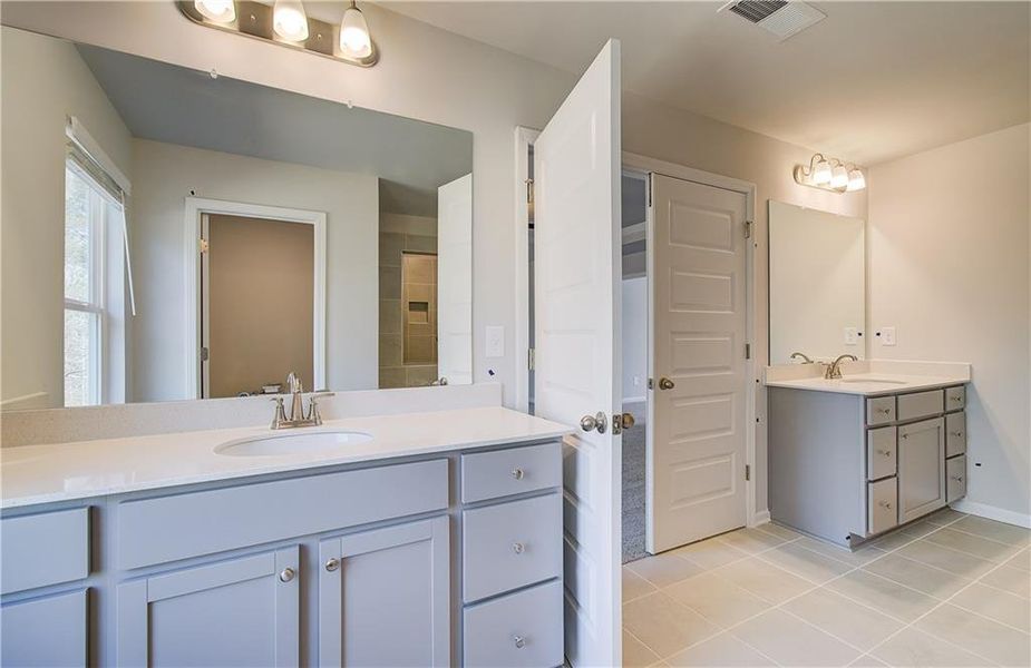 Furnished interior view inside a new home in Copperfield, Locust Grove (Image 10).