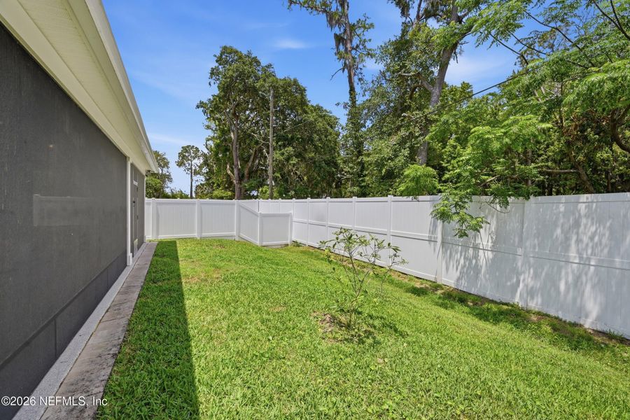 Exterior details and patio area of a home in , Jacksonville (Image 28).