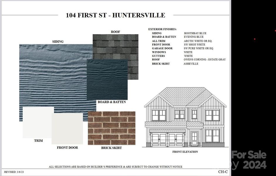 Exterior Specs. 104 1st Street