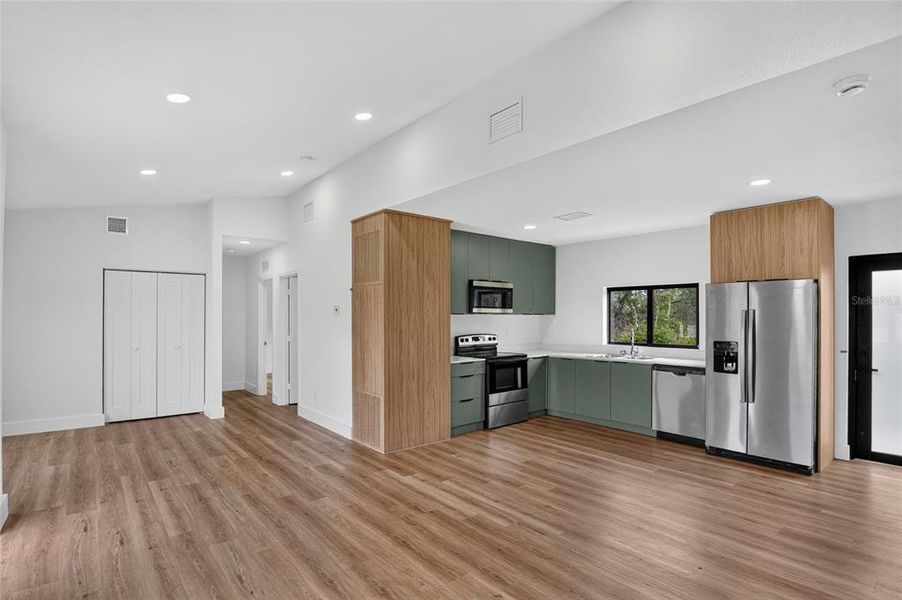 Furnished interior view inside a new home in , Ocala (Image 4).