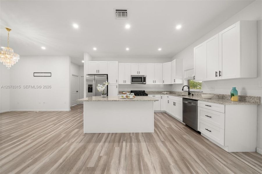 Furnished interior view inside a new home in , Sebring (Image 17).