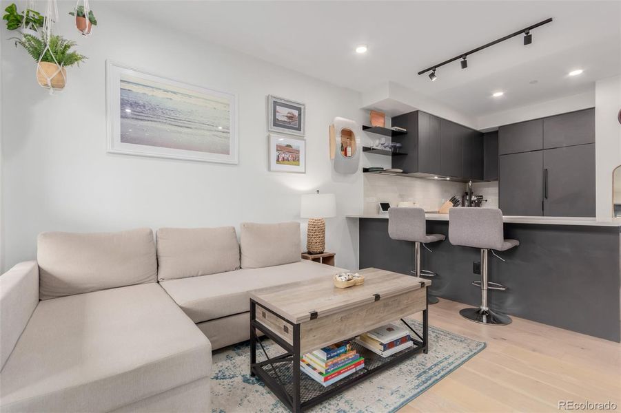 Furnished interior view inside a new home in , Denver (Image 8).