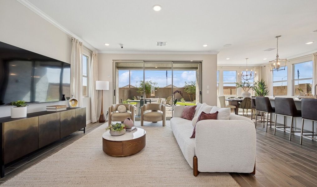 Bright and open living space