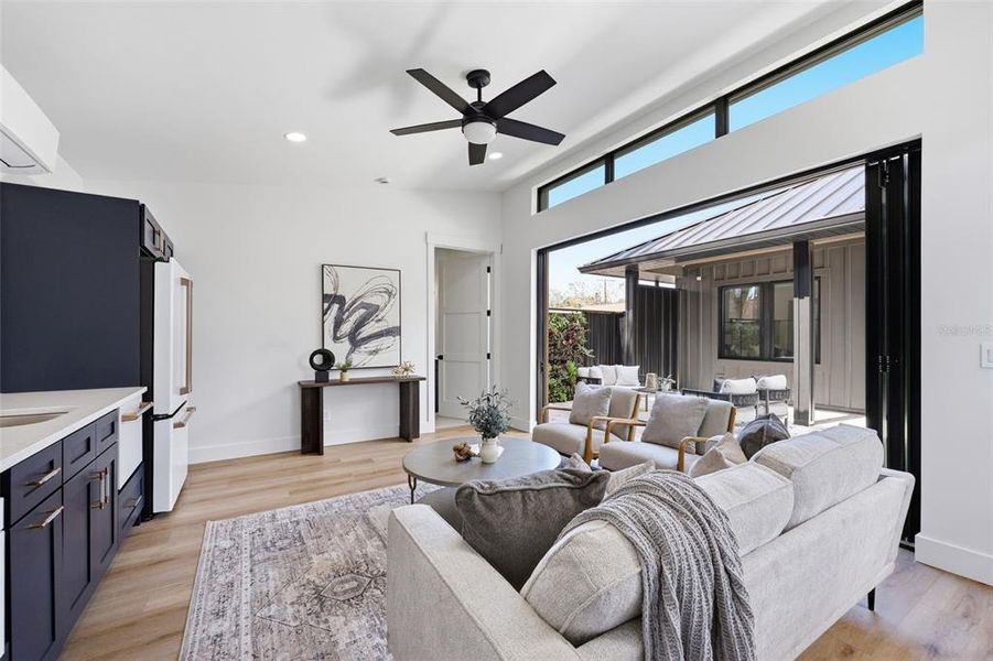 Furnished interior view inside a new home in , Tampa (Image 53).