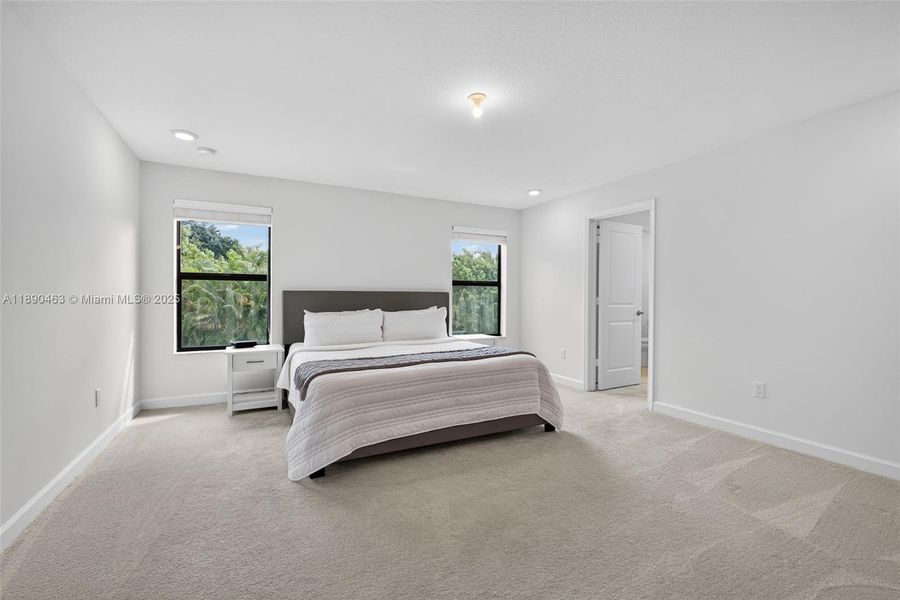 Furnished interior view inside a new home in , Royal Palm Beach (Image 9).