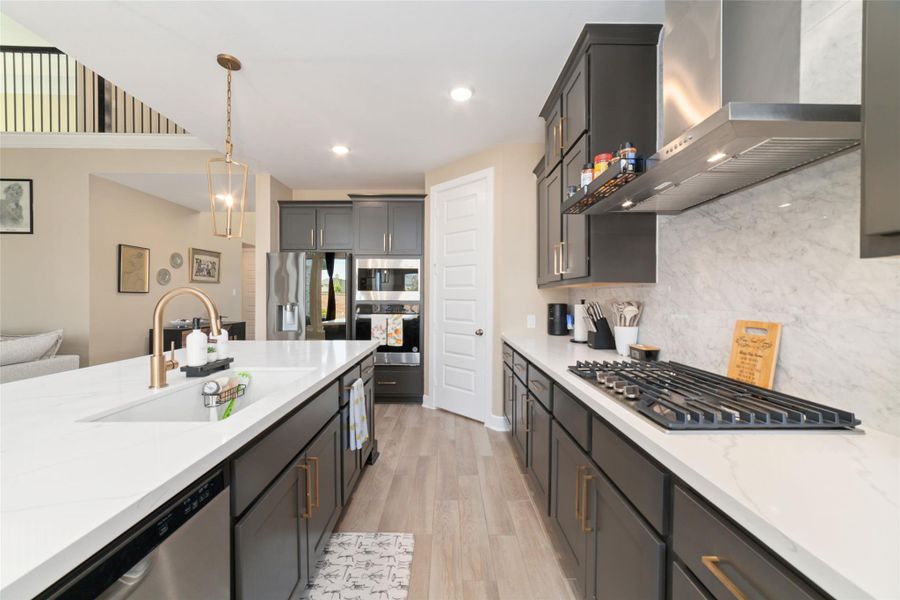 Furnished interior view inside a new home in Sunterra (Katy ISD), Katy (Image 5). Furnished interior view inside a new home in Sunterra (Katy ISD), Katy (Image 5).